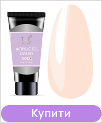 Акригель TUFI profi PREMIUM G03 Сяйво Снігу